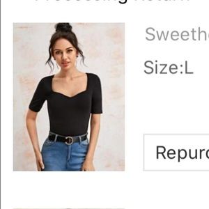 I got this from SHEIN and fits like a Medium
